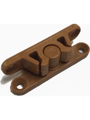 Alban Sineklik Plastik Çıtçıt 10'lu Açık Kahverengi