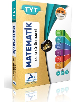 Köşebilgi Yayınları Paraf Yayınları TYT Matematik Soru Kütüphanesi Gold Serisi