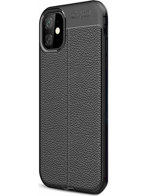 Case Street Apple iPhone 11 Kılıf Niss Silikon Siyah