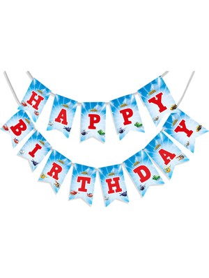 Kikajoy Harika Kanatlar Happy Birthday Harf Afiş