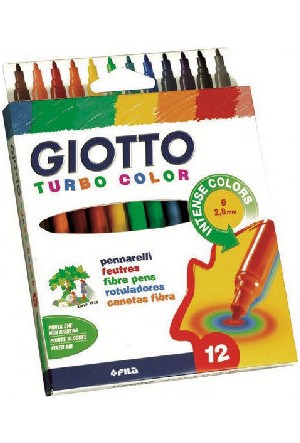 Okul Ve Okul Oncesi Ogrenci Tipi Boyalar Kuru Boyalar Giotto Stilnovo Kuru Boya Kalemi 24 Renk