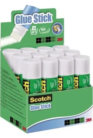 Scotch® Clear Glue Stick, .27 oz, Stick, 5/Pack MMM6008C
