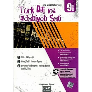 Çap Yayınları 9. Sınıf Türk Dili ve Edebiyatı Seti
