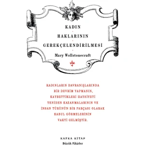 Büyük Fikirler Dizisi  - Mary Wollstonecraft