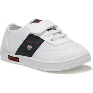 U.S. Polo Assn. Cameron Textile Beyaz Erkek Çocuk Sneaker Ayakkabı