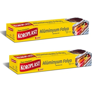 Alüminyum Folyo 8 mt 2 'li Paket