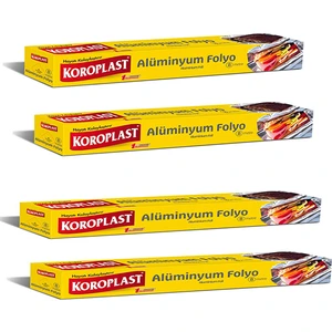 Alüminyum Folyo 8 mt 4 'lü Paket