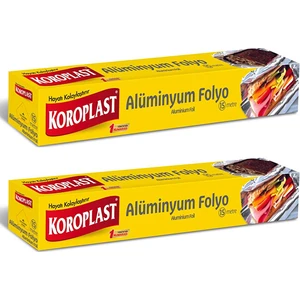 Alüminyum Folyo 15 mt 2 'li Paket
