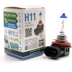 H11 12V 55W Pr Ll +%30 Fazla Işık