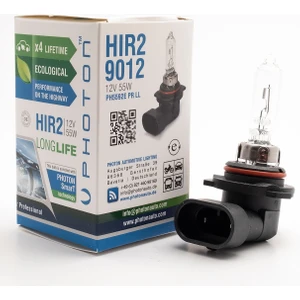 Hir2 9012 12V 55W Pr Ll +%30 Fazla Işık
