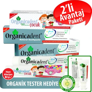 Florürsüz Doğal Diş Macunu 75 ml x2 + 50 ml Çocuk Diş Macunu