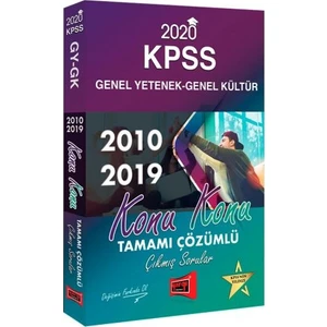 Yargı Yayınevi 2020 KPSS Genel Yetenek Genel Kültür  Konu Konu Tamamı Çözümlü Çıkmış Sorular