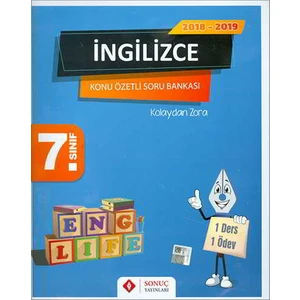 Sonuç Yayınları  7.Sınıf İngilizce Set