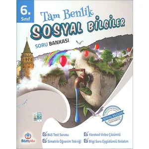 Bilgiyolu Yayınları Tam Benlik 6.Sınıf Sosyal Bilgiler Soru Bankası