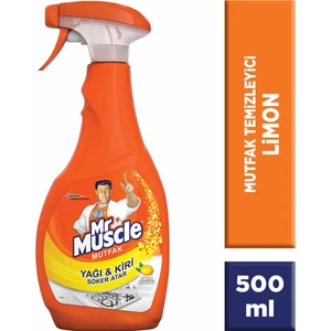 Mr.Muscle Mutfak Temizleyici Sprey 500 ml | Limon Aromalı