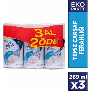 Otomatik Sprey Oda Kokusu Yedek 3 Al 2 Öde Clean Linen