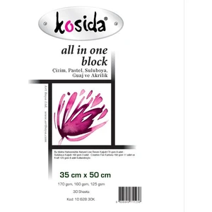 Kosida All In One Block Resim Defteri 35X50 Cm.