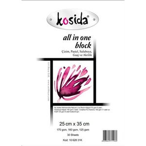 Kosida All In One Block Resim Defteri 25X35 Cm.