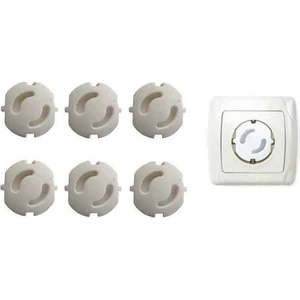 Çocuk Güvenlik Ürünü ( Priz Kapağı- Prizden Minisium Çocuk Koruma Ürünü -( Topraklı Priz Içindir ) - Paket Içi 6 Adet