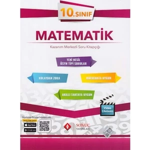 Sonuç Yayınları  10.Sınıf Matematik Kazanım Merkezli Soru Kitapçığı Seti