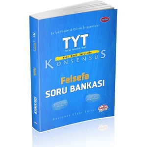Editör Yayınları TYT Konsensüs Felsefe Soru Bankası