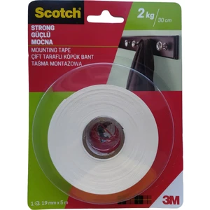 Güçlü Çift Taraflı Köpük Bant ( 19 mm x 5 M )