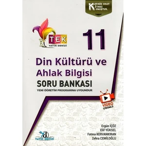 Yayın Denizi Yayınları 11.Sınıf Tek Serisi Video Çözümlü Din Kültürü Ve Ahlak Bilgisi Soru Bankası