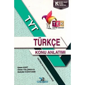 Yayın Denizi Yayınları TYT Türkçe Tek Serisi Konu Anlatımı Cep Kitabı
