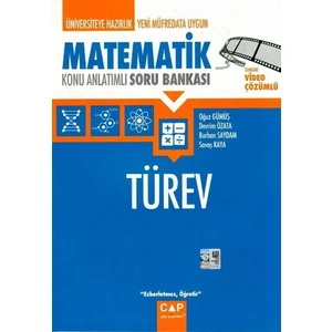 Çap Yayınları Matematik Türev Konu Anlatımlı Soru Bankası