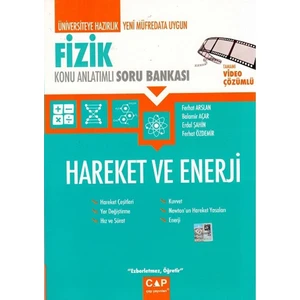 Çap Yayınları Fizik Hareket ve Enerji Konu Anlatımlı Soru Bankası