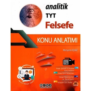 Merkez Yayınları TYT Felsefe Analitik Konu Anlatımı - Meryem Eşsiz