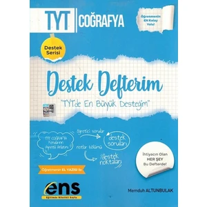 ENS Yayıncılık TYT Coğrafya Destek Defterim - Memduh Altunbulak