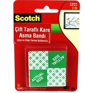 Çift Taraflı Köpük Bant Kare 3m 111
