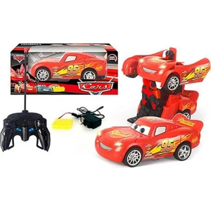 E-kids Robota Dönüşen Şimşek Mcqueen Uzaktan Kumandalı Şarjlı Araba