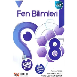 Nitelik Yayınları 8. Sınıf Fen Bilimleri Soru Kitabı - Feridun Tekin
