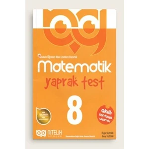 Nitelik Yayınları 8. Sınıf Matematik Yaprak Test