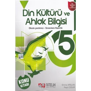 Nitelik Yayınları 5. Sınıf Din Kültürü ve Ahlak Bilgisi Konu Kitabı