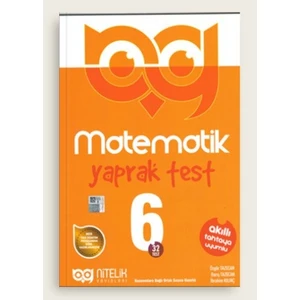 Nitelik Yayınları 6. Sınıf Matematik Yaprak Test