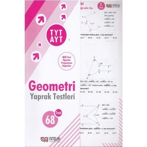 Nitelik Yayınları TYT - AYT Geometri Yaprak Test