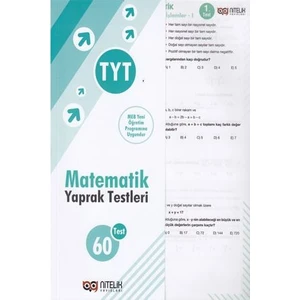 Nitelik Yayınları TYT Matematik Yaprak Test