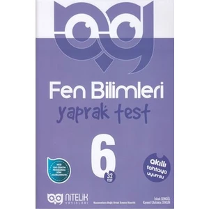 Nitelik Yayınları 6. Sınıf Fen Bilimleri Yaprak Test