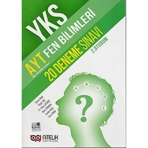 Nitelik Yayınları AYT Fen Bilimleri 20 Deneme Sınavı
