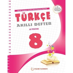 Palme Yayıncılık 8. Sınıf Türkçe Akıllı Defter