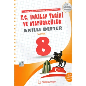 Palme Yayıncılık 8. Sınıf T.C. İnkılap Tarihi ve Atatürkçülük Akıllı Defter