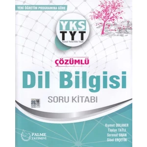Palme Yayıncılık TYT Dil Bilgisi Çözümlü Soru Kitabı