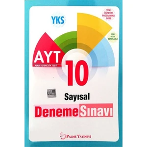Palme Yayıncılık AYT Sayısal 10 Deneme Sınavı