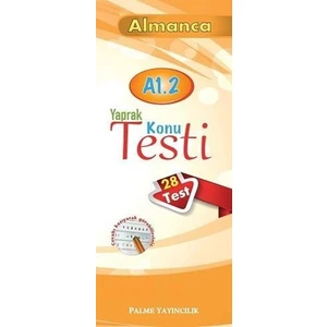 Palme Yayıncılık Almanca Yaprak Test A1.2