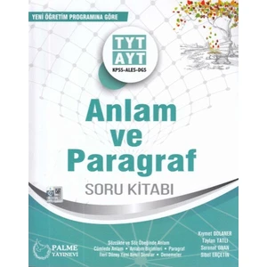 Palme Yayıncılık TYT-AYT Anlam ve Paragraf Soru Kitabı