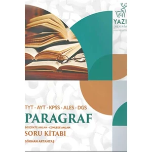 Yazıt Yayınları TYT-AYT-KPSS-ALES-DGS Paragraf Soru Kitabı - Gökhan Artantaş
