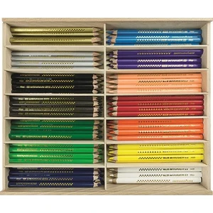 Eberhard Faber Jumbo Kuruboya Set 114 Lü 14 Renk Ahşap Kutulu